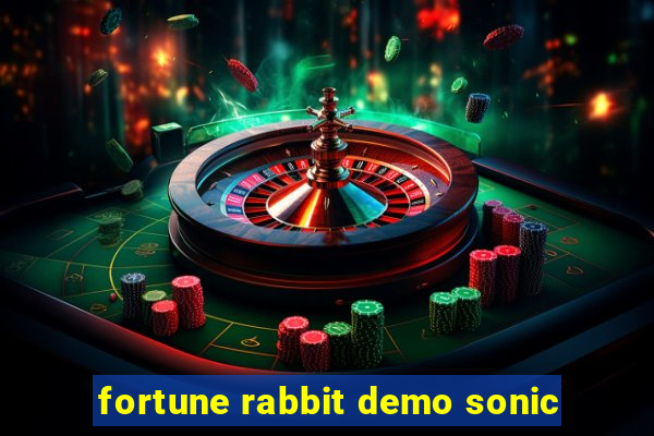 fortune rabbit demo sonic